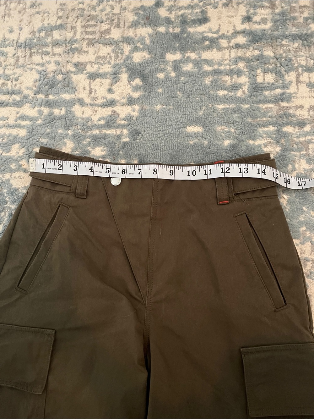 Gap x Victoria Beckham High Rise Cargo Pants Size 4 - Picture 13 of 15